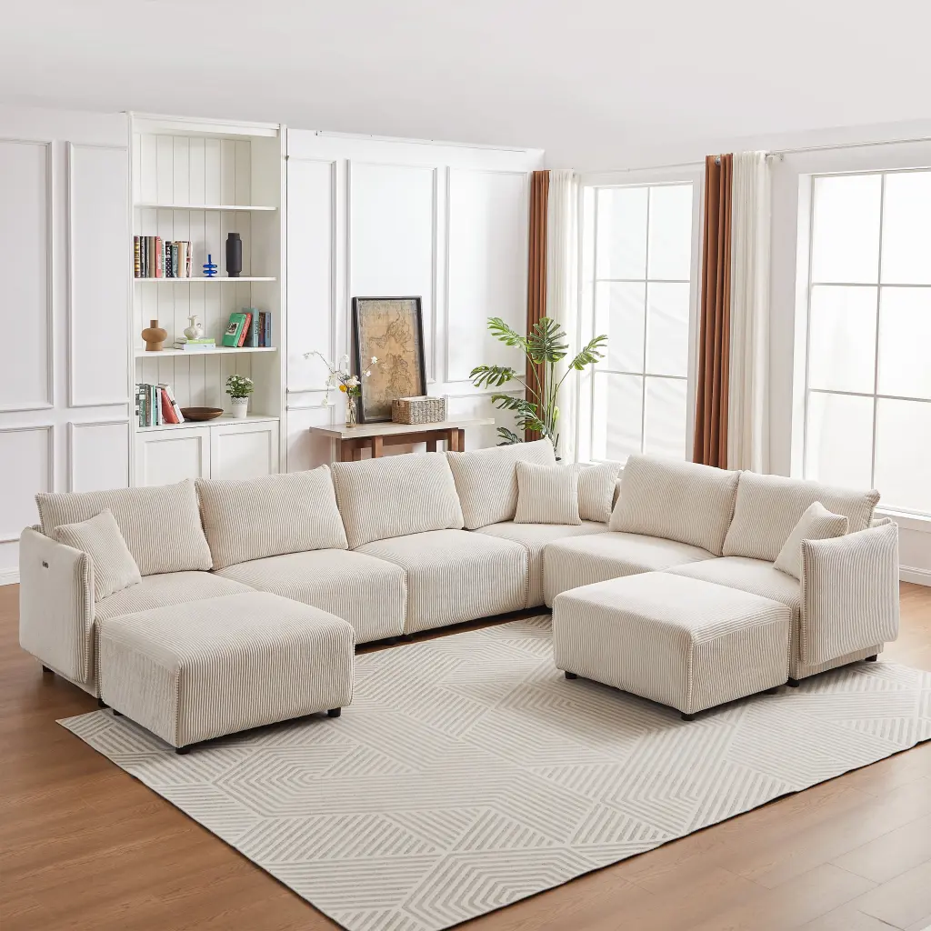 Multi Module Combination Style Sofa Living Room and Bedroom w1957