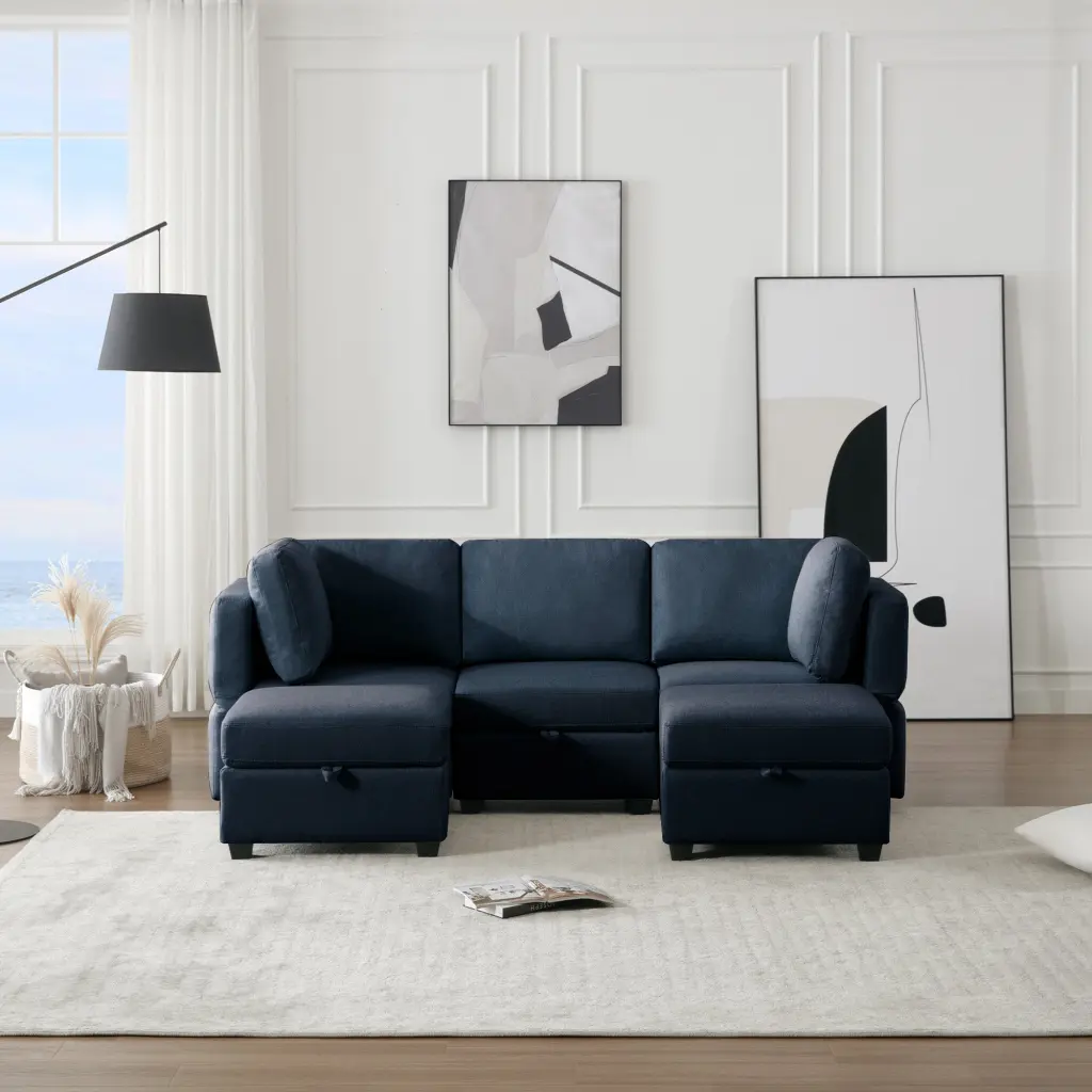 Reversible Sectional Sofa Modern Modular Sectional Couch Chaise ui furniture