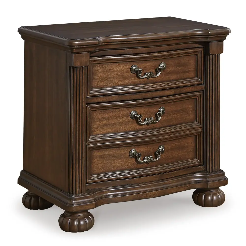 Diamond Modern Furniture Exclusive Design Lavinton 2-Drawer Nightstand B764-93