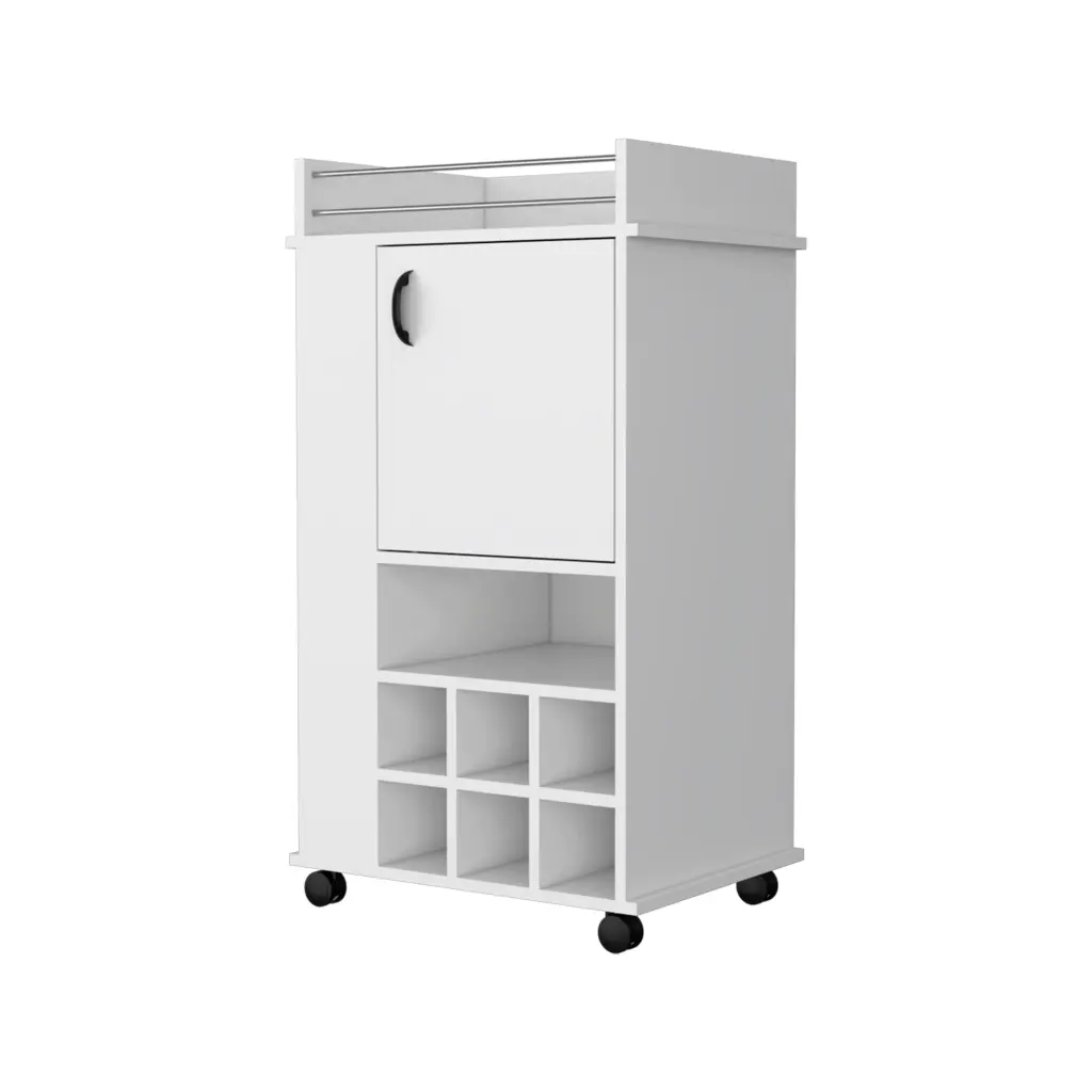 Lovell Nightstand Robust Base And 2 Drawers White MDF Engineered Wood fm furniture