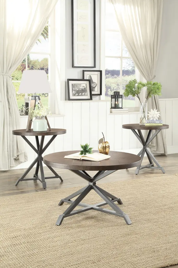 Fideo 3-Piece Occasional Tables Set Living Room Lexiconhome