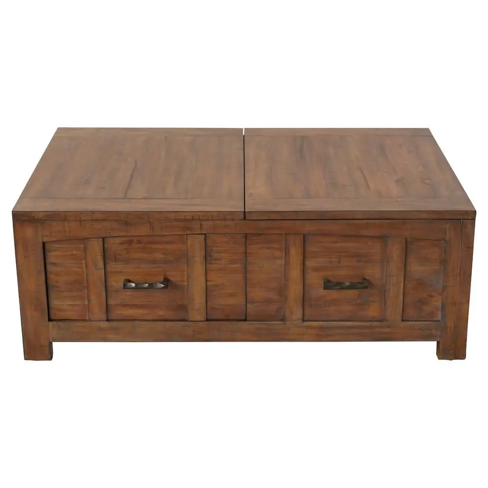 Hudson Rectangle Dark Antique Bronze Occasional Table Yosemite Home Decor