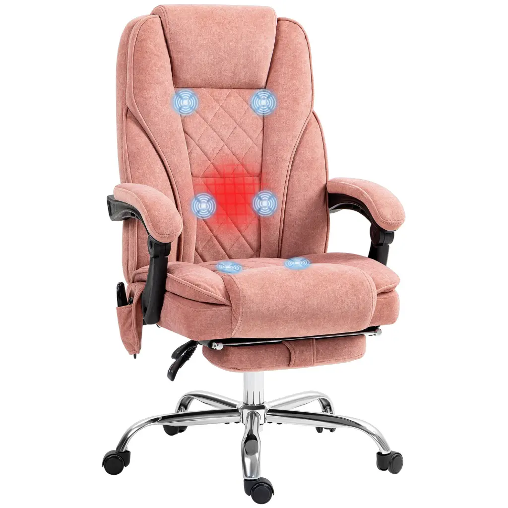 Vinsetto Massage Office Chair Foot Rest Executive Ergonomic Chair aosom business