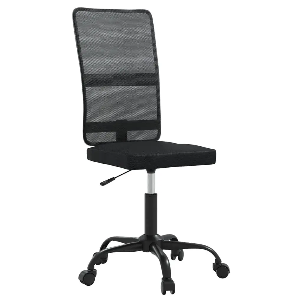 Black Mesh Fabric Office Chair Ergonomic Desk Chair