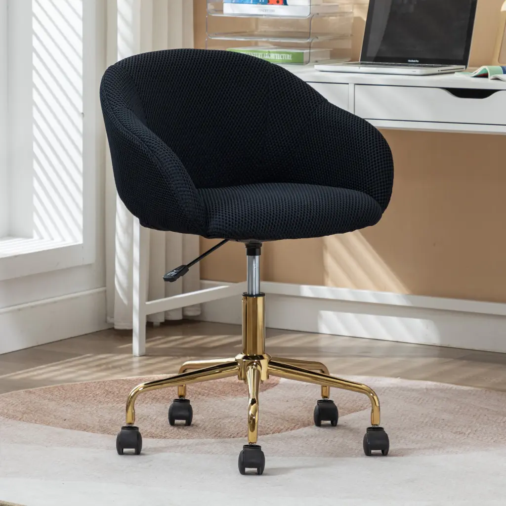 047 Mesh Fabric Home Office 360 Swivel Chair Adjustable Height Ergonomic Chair dg collection