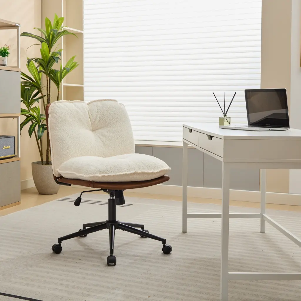 Oversize Criss Cross Chair Wheels Elegant Computer Chair rnb