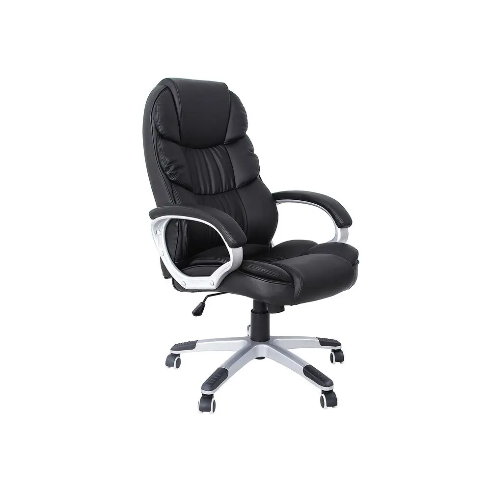 PU Executive Chair Ergonomic Office Chair Adjustable Height SONGMICS