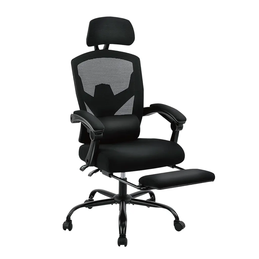 Sweetcrispy Mesh High Back Office Chair Lumbar Support Pillow w2201