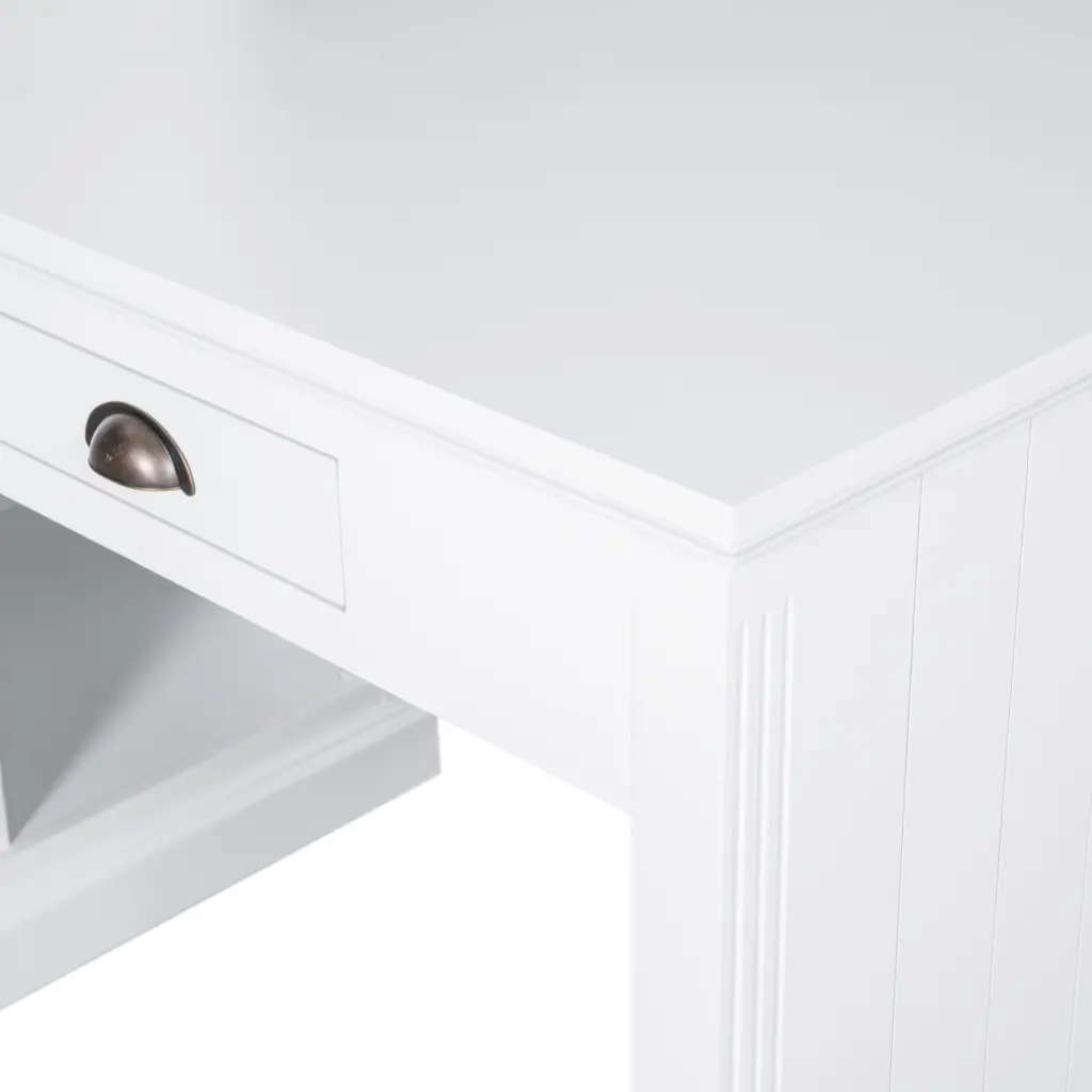 83.4 Inch Tall Publication Shelf and Writing Desk Suite Modern Bookcase LED bunny c furniture