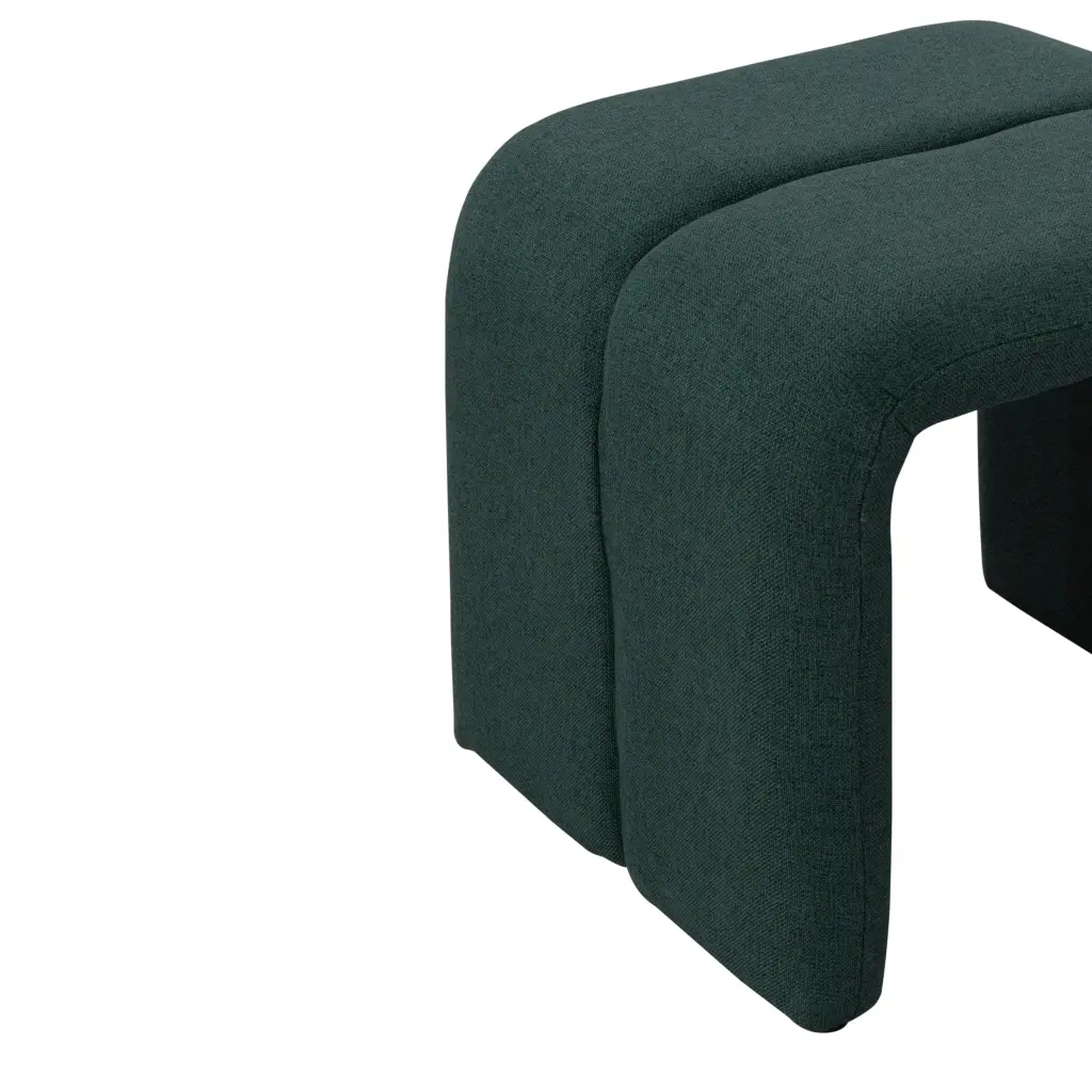 Ottoman Bench Set, Modern Upholstered Bench Including Four Benches Living Room rnb