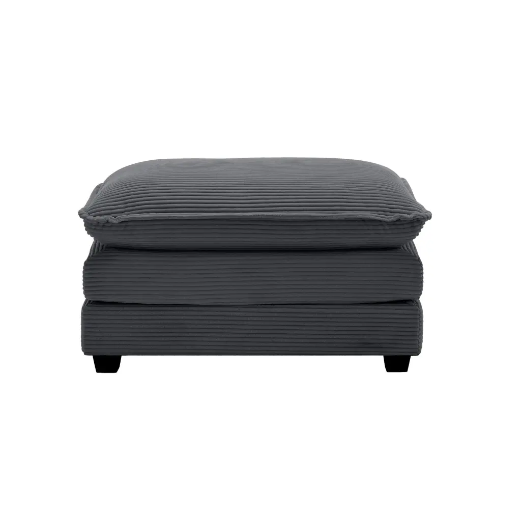 Ottoman Footstool Corduroy Material 2 Seater Sofas ui furniture