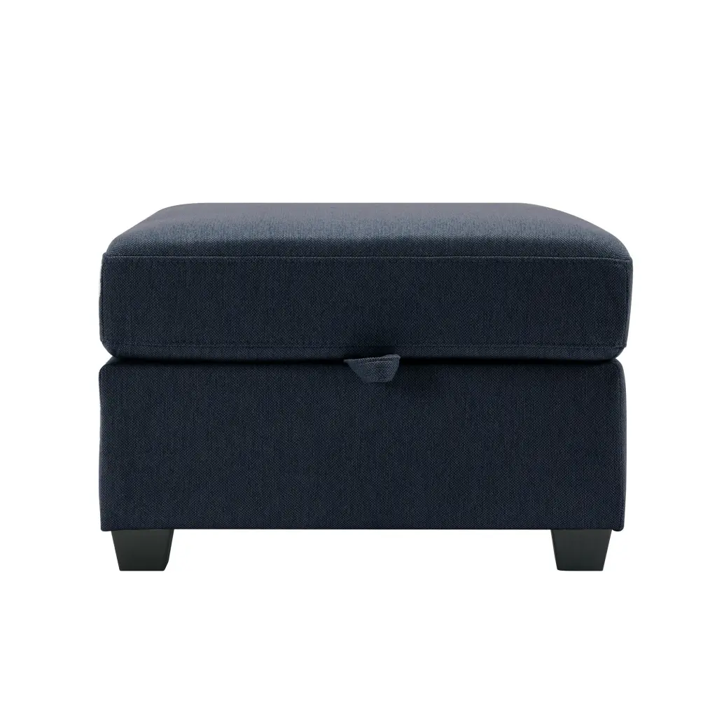Palmilla Ottoman Blue Polyester 1 Seat ui furniture