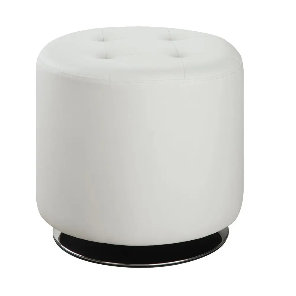 Diamond Modern Furniture COA Leather Look Ottoman 500554