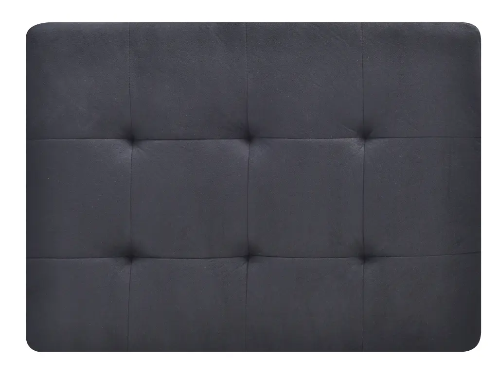 Malone G635 Ottoman Black Foam Microfiber Footrest glory furniture