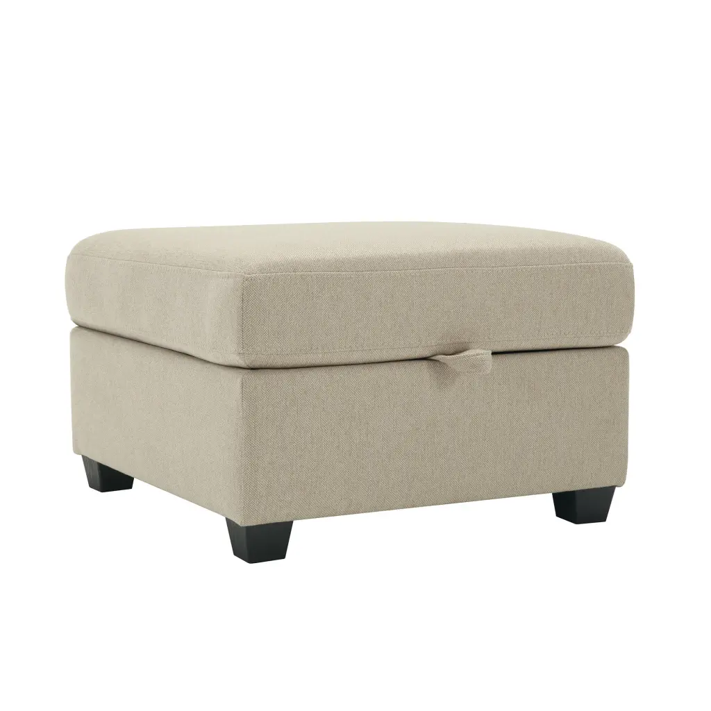 Palmilla Ottoman Beige Polyester 1 Seat ui furniture