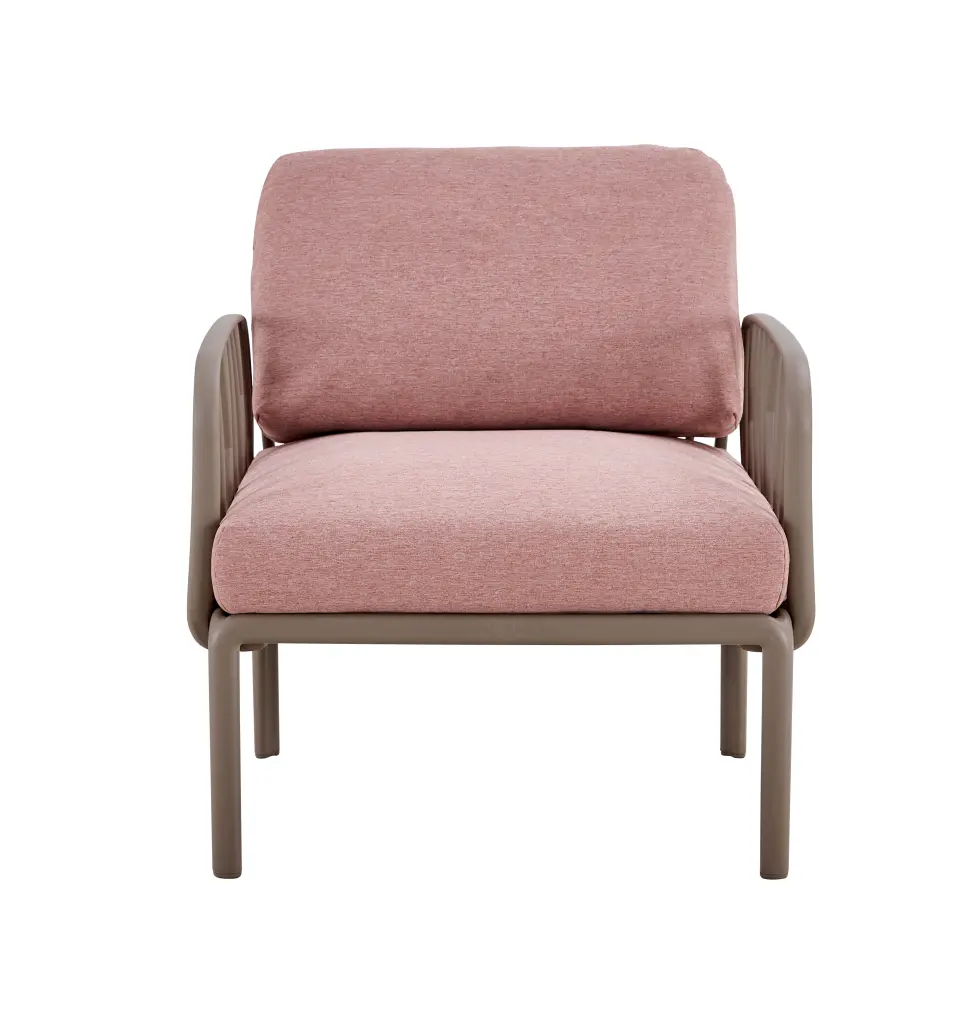 Patio Indoor Outdoor Garden Single Sofa Armchair Soft Cushions d-n furniture