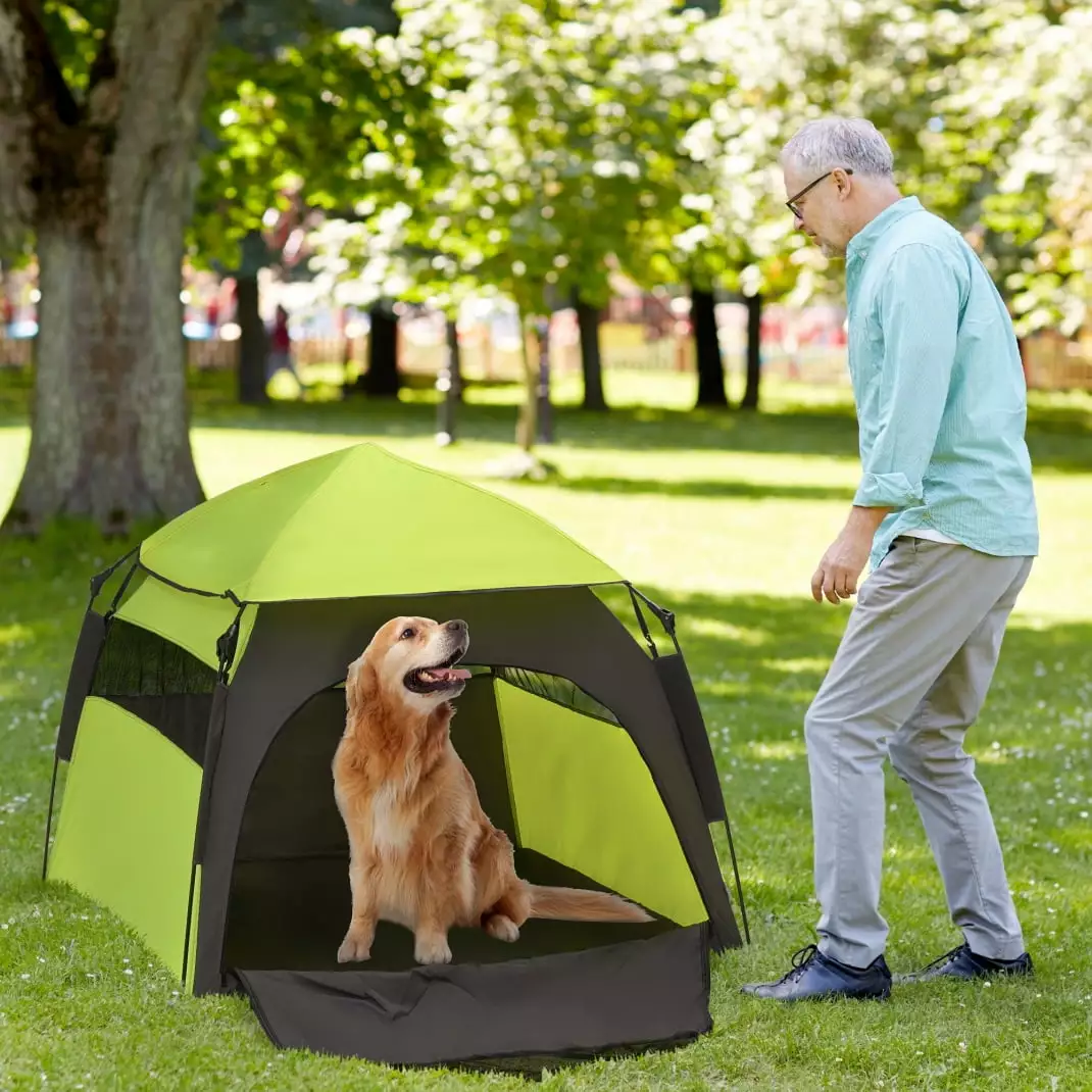 Pop Up Dog Tent Extra Large and Large Dogs Portable Pet House Carrying Bag 150