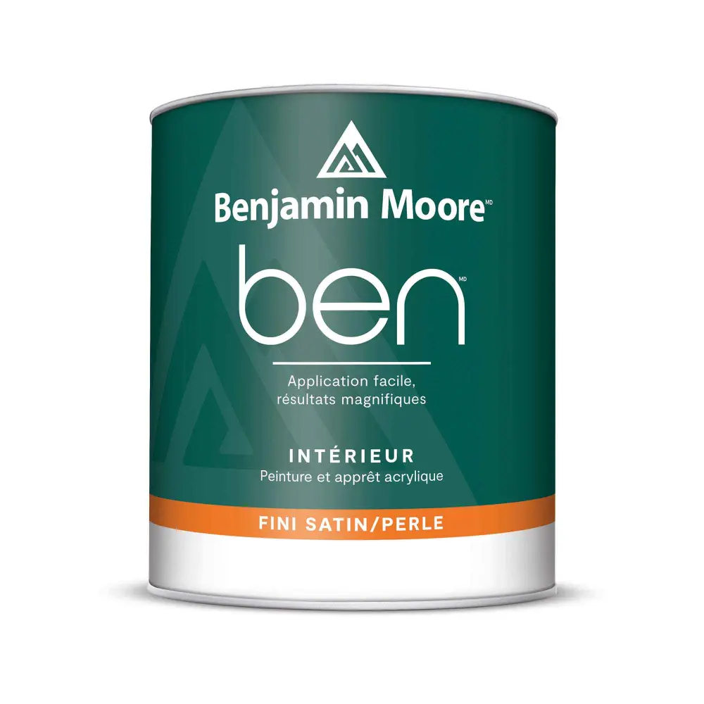 Ben Interior Paint and Primer Satin / Pearl Base 2, 946 ml