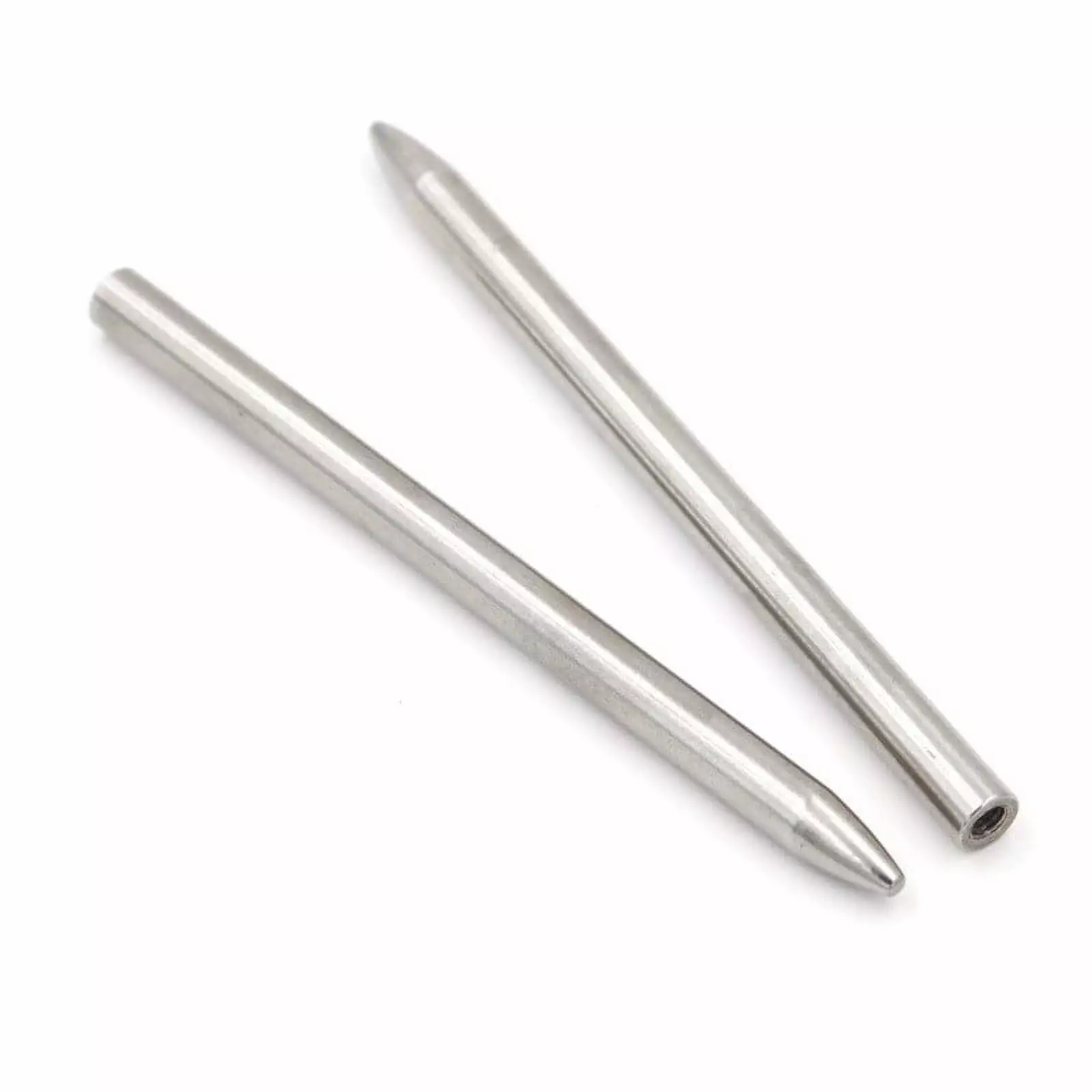 ZiSUGP Winter Emergency 2pcs 550 Paracord Fids Lacing Stitching Weaving Needles Stainless Steel