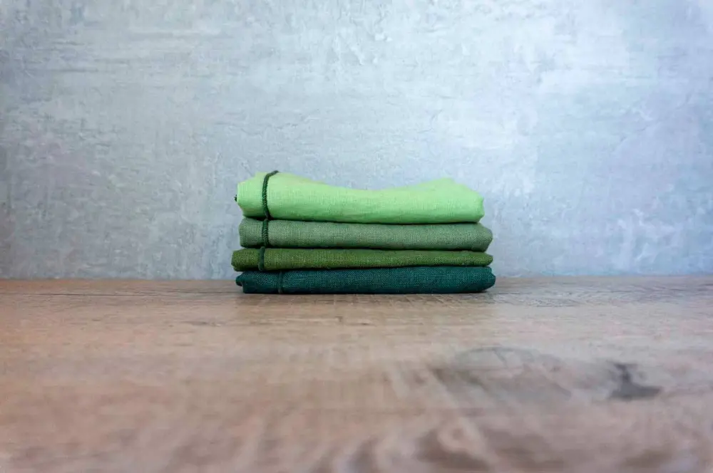 Linen Napkins - Holiday Green Mix (Set 4)
