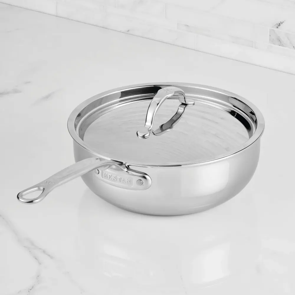 ProBond® Luxe™ Polished Clad Stainless Steel Indispensable Pans Lid