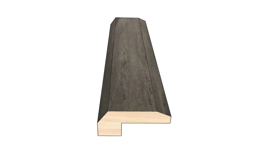 Rustica 0.523 . Heavy-duty x 1.50 . Width x 78 . Length Hardwood Threshold Molding