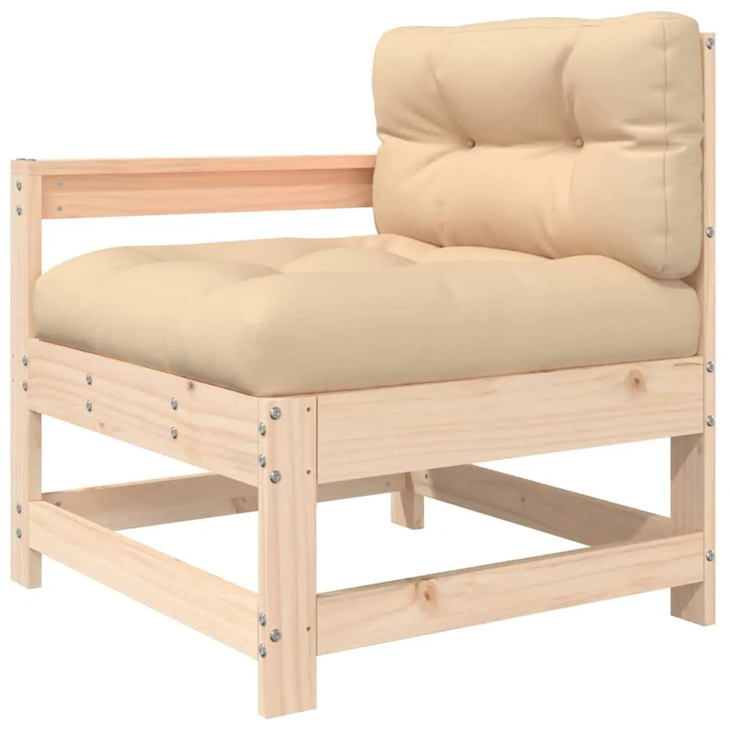 Patio Chair Cushions Solid Wood Pine Outdoor Furniture