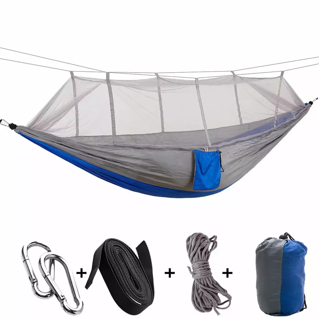 Pet Toys Portable Outdoor Camping Mosquito Net Nylon Hammock Hanging Bed