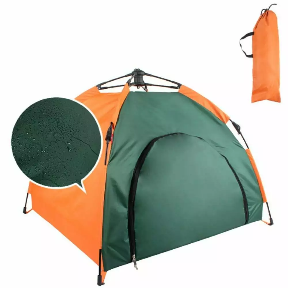 Outdoor Pet Tent Rainproof Sunscreen Portable Tent 79x77x62cm