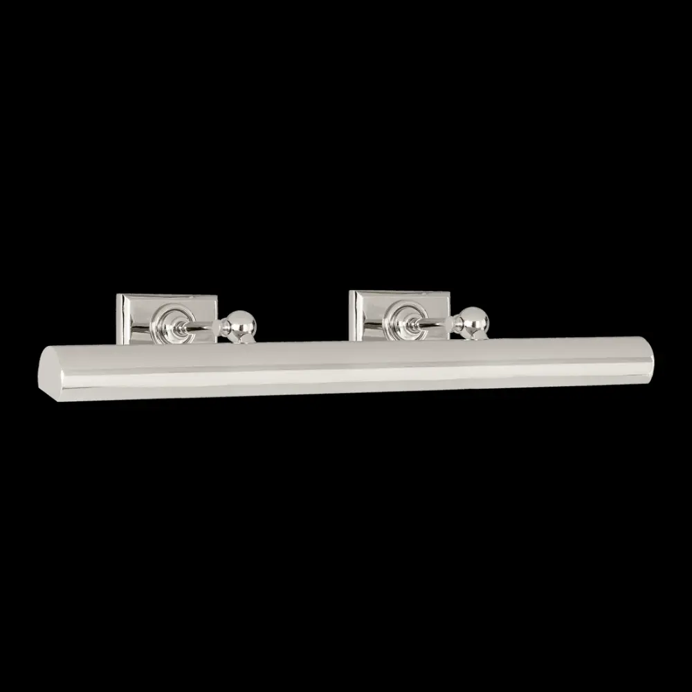 24" Cabinet Maker's Picture Airy - Polished Nickel