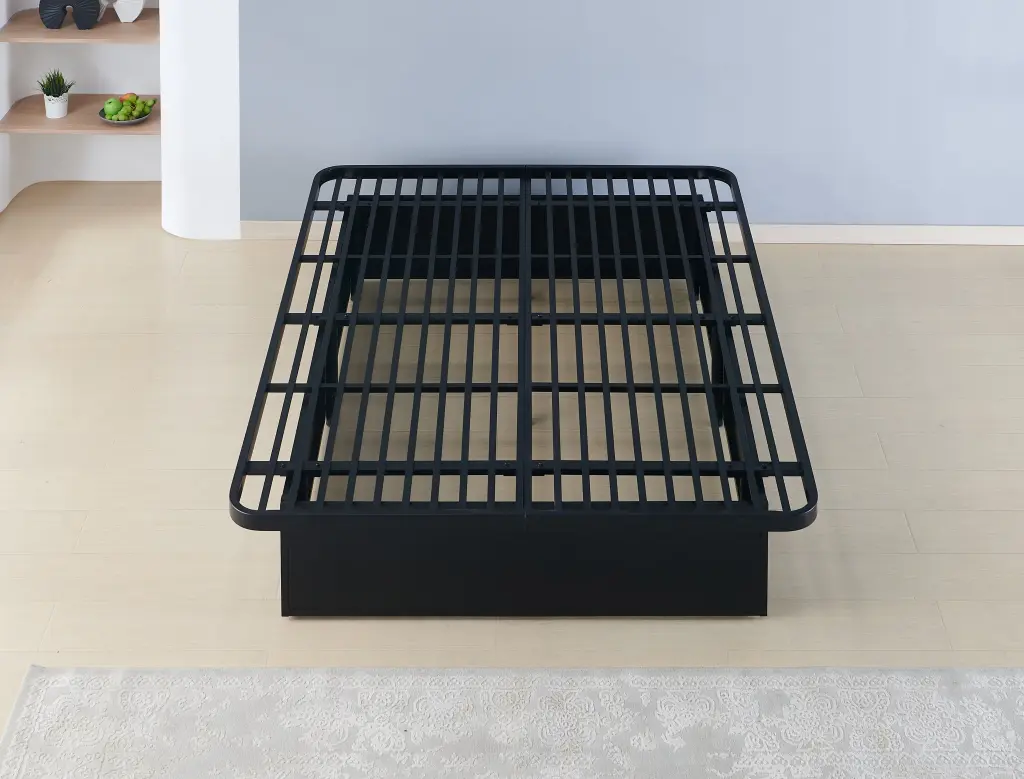 Modern Style Heavy Duty Full Size Platform Bed Frame Metal Construction galaxy home furnishings