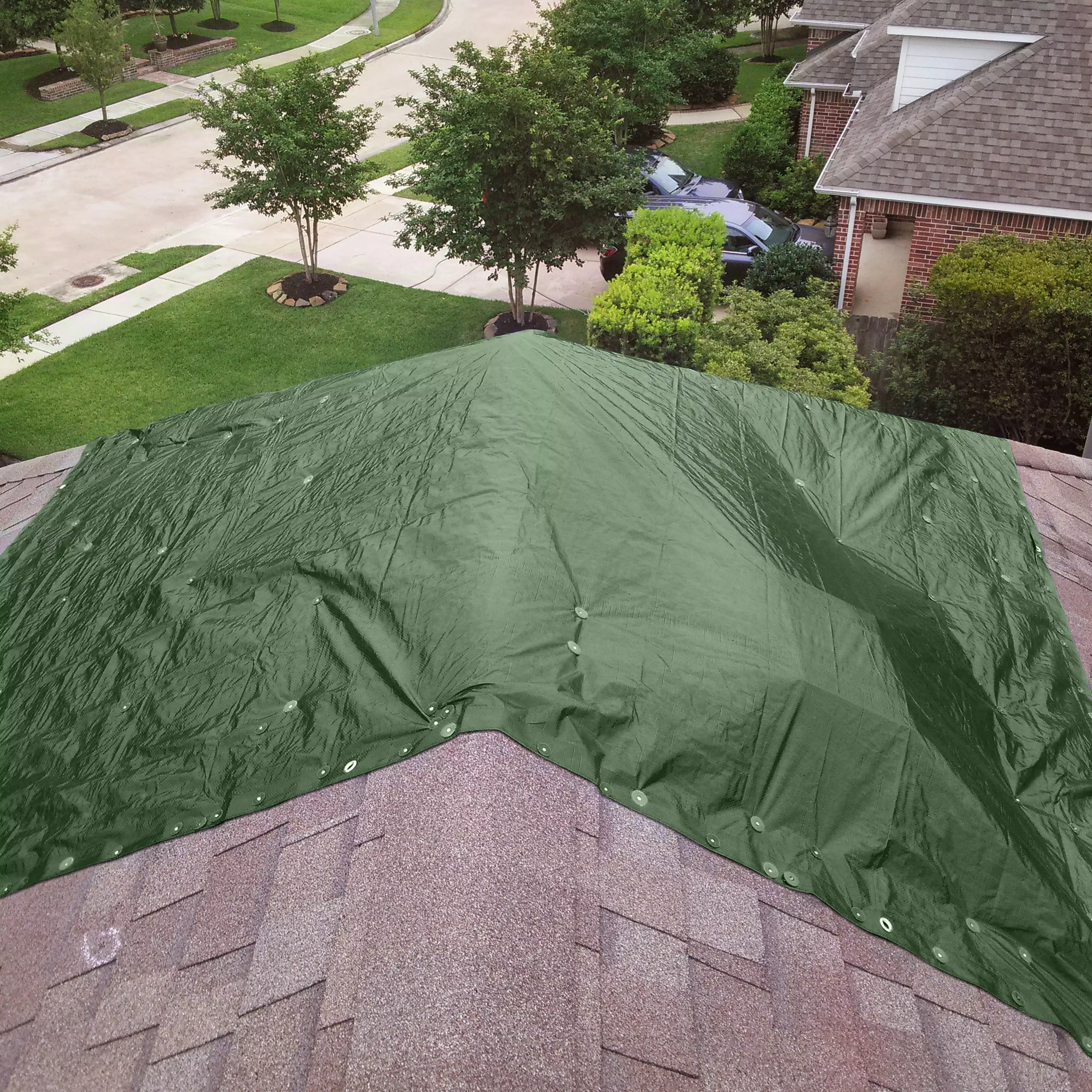 Strategy 12 Mil Commercial Grade Polyethylene Tarp 30 x 20 Heavy Duty Cover 20