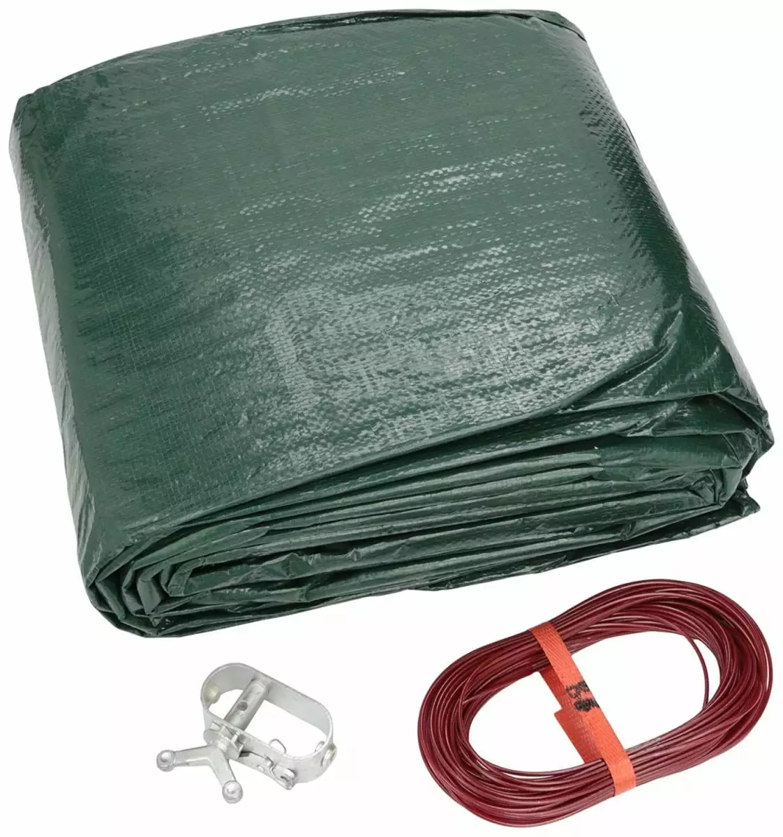 GLI Pool 10x15ft Oval Estate Solid Pool Cover Green Heavy Duty Waterproof 10