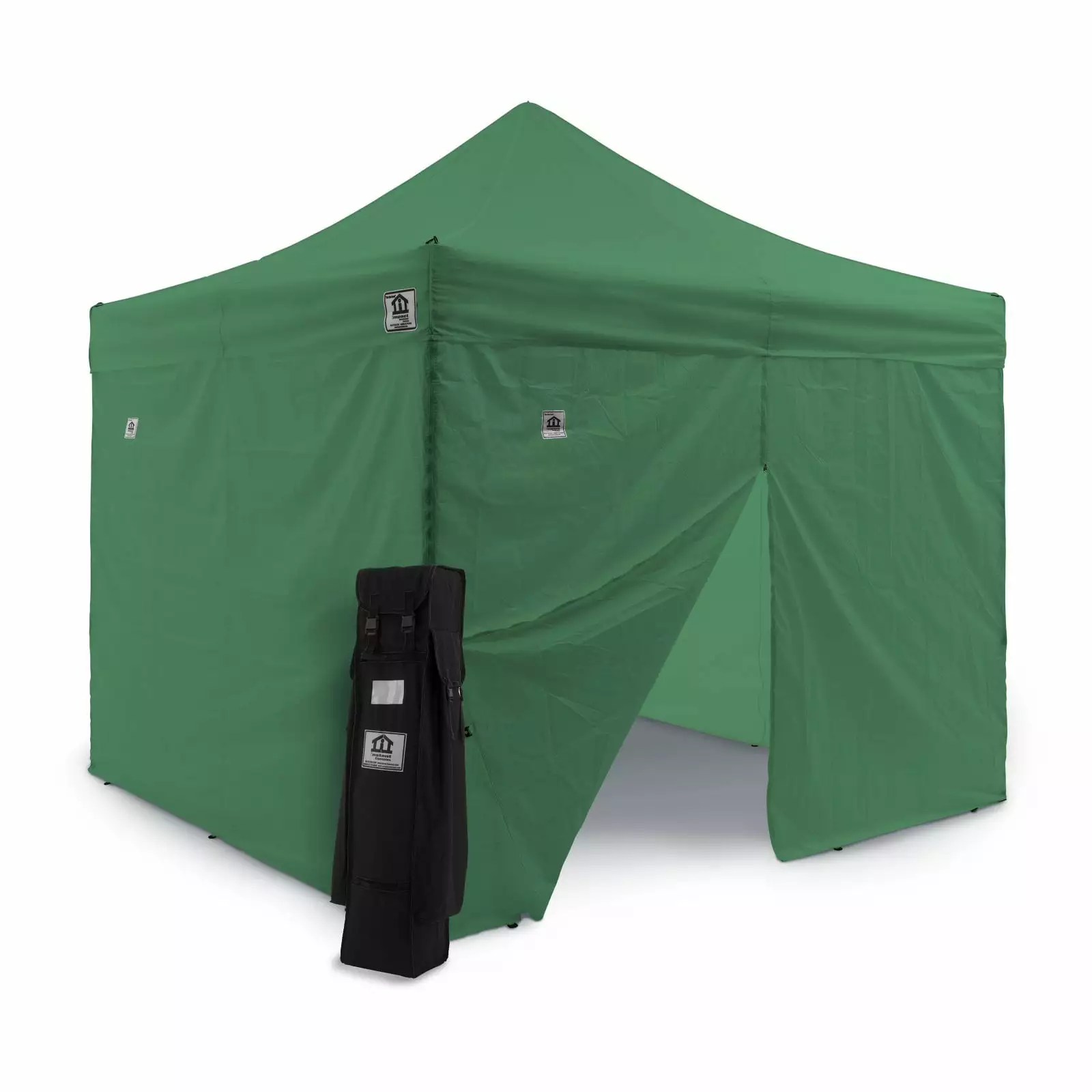 Impact Canopy 10x10 Instant Pop Up Canopy Tent Aluminum Frame Outdoor Events