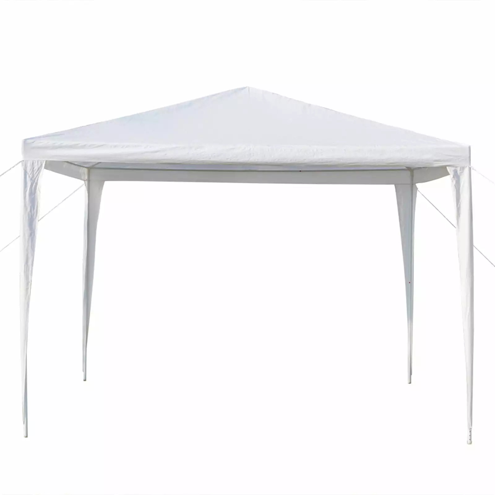Baellert 3x3m Four Sides Waterproof Portable Tent Spiral Tubes Home Use White