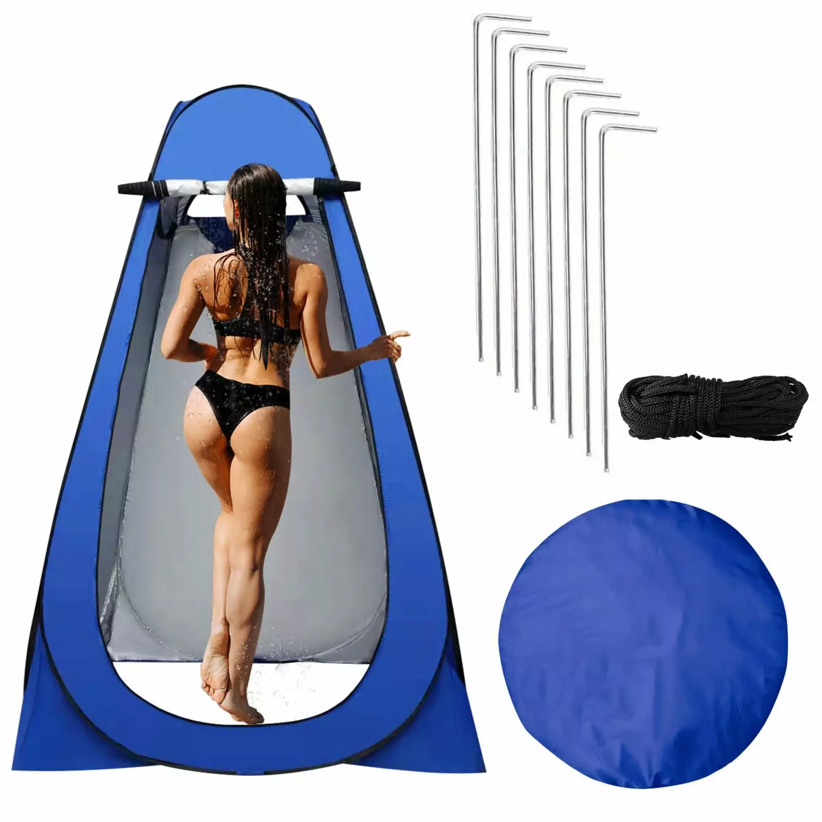 BefondHome Pop Up Instant Tent Rain Shelter Privacy Tent Beach Hiking Camping Outdoor Use