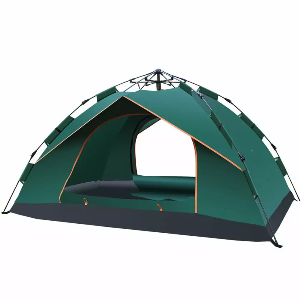 COSTYLE 3-4 Person Pop Up Camping Tent - Waterproof Portable Dome Tent Hiking and Outdoor Camping