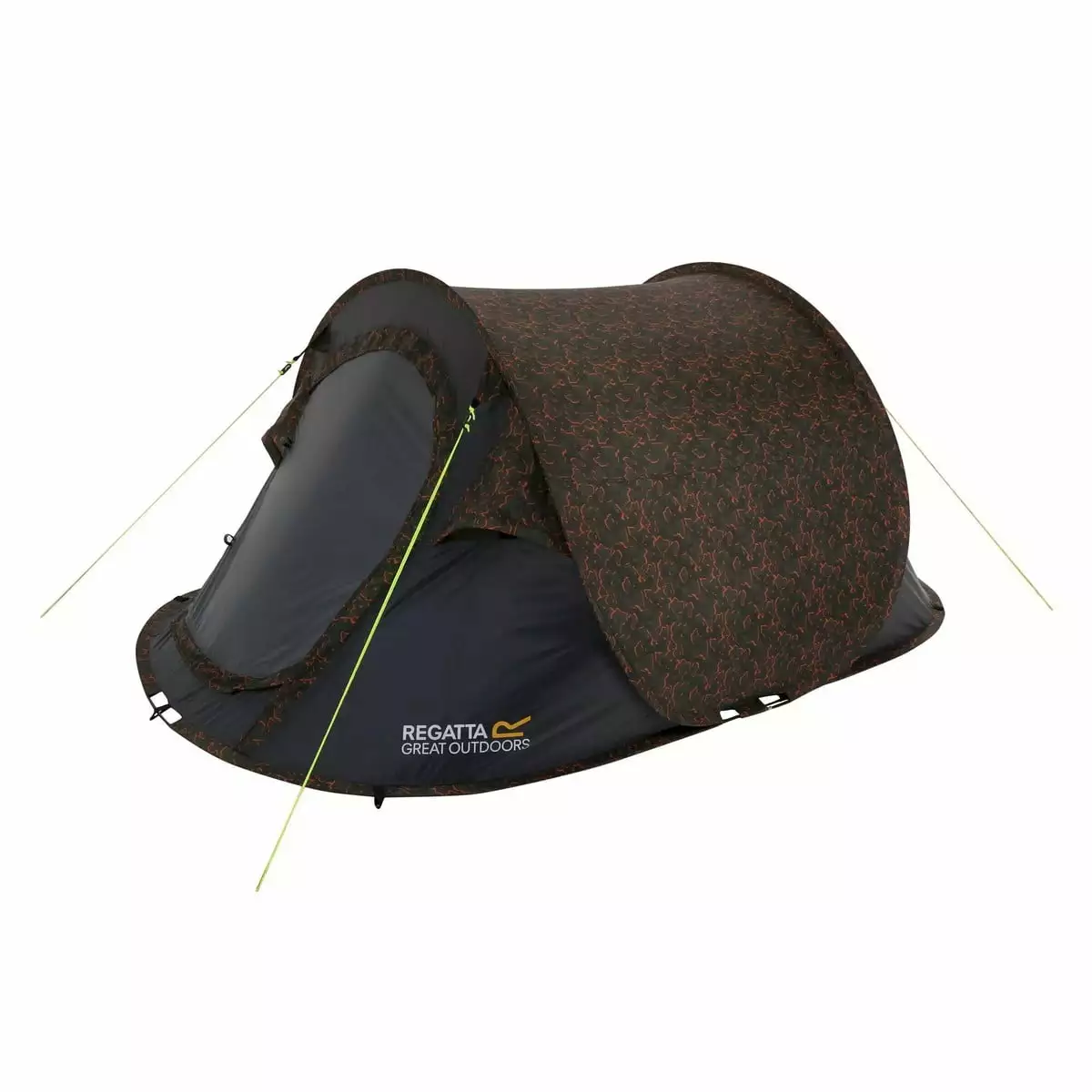 Regatta Malawi Camo 2 Person Pop-Up Tent Quick Easy Camping Setup