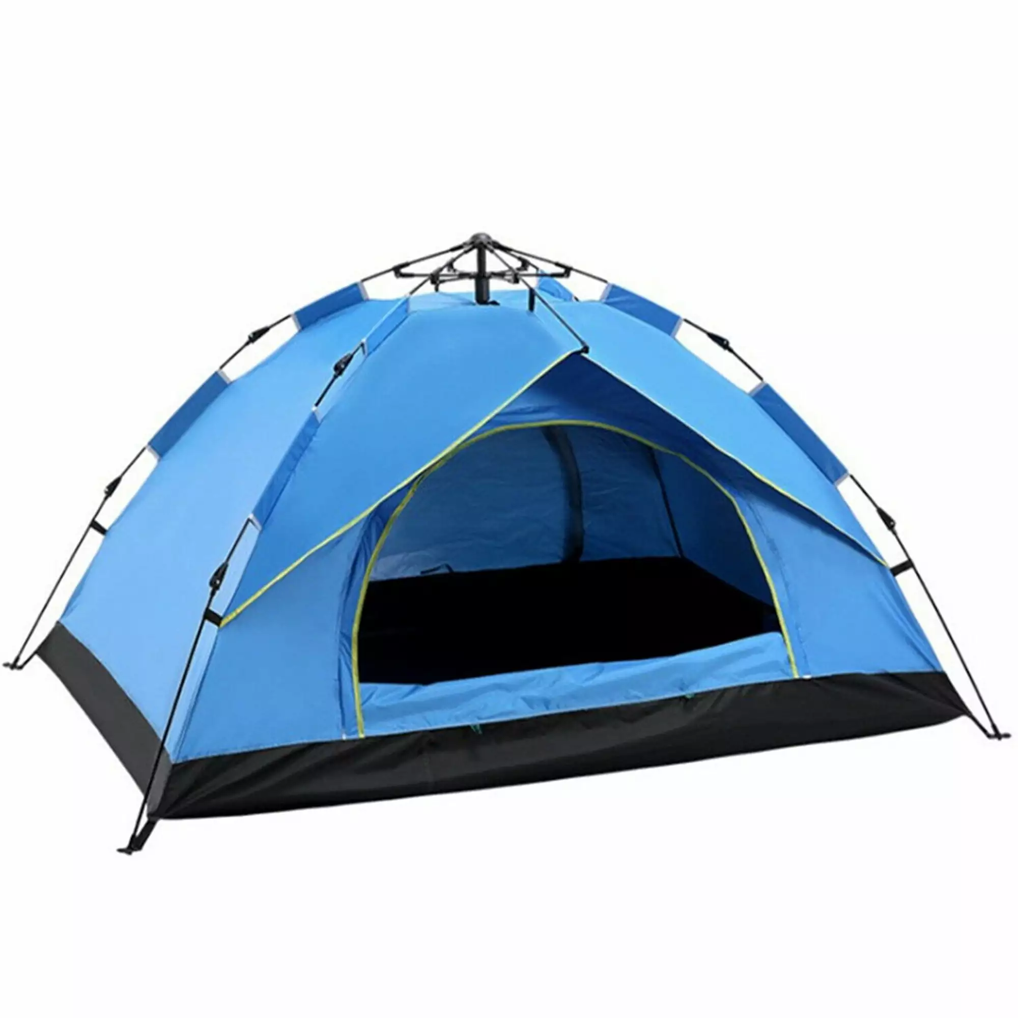 SHCKE Pop Up Tent 2-4 Person Portable Instant Camping Tent Waterproof Windproof Easy Set Up Family Tent 2p