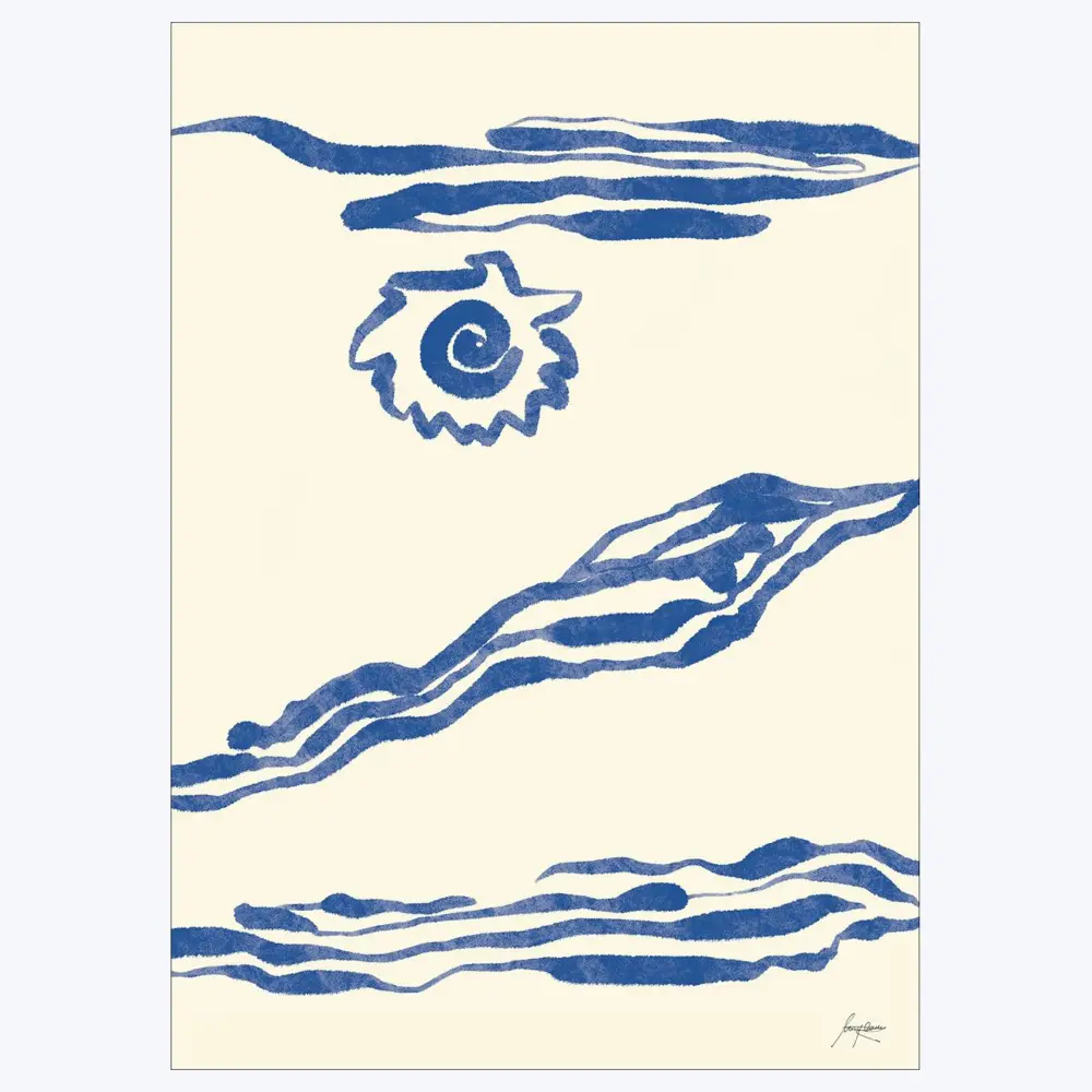 Poster Club x Lucrecia Rey Caro - El Mar | Wall Art Decor