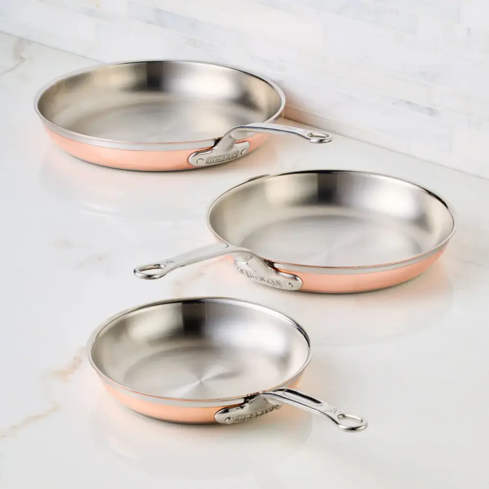 Induction Burnt orange Skillets