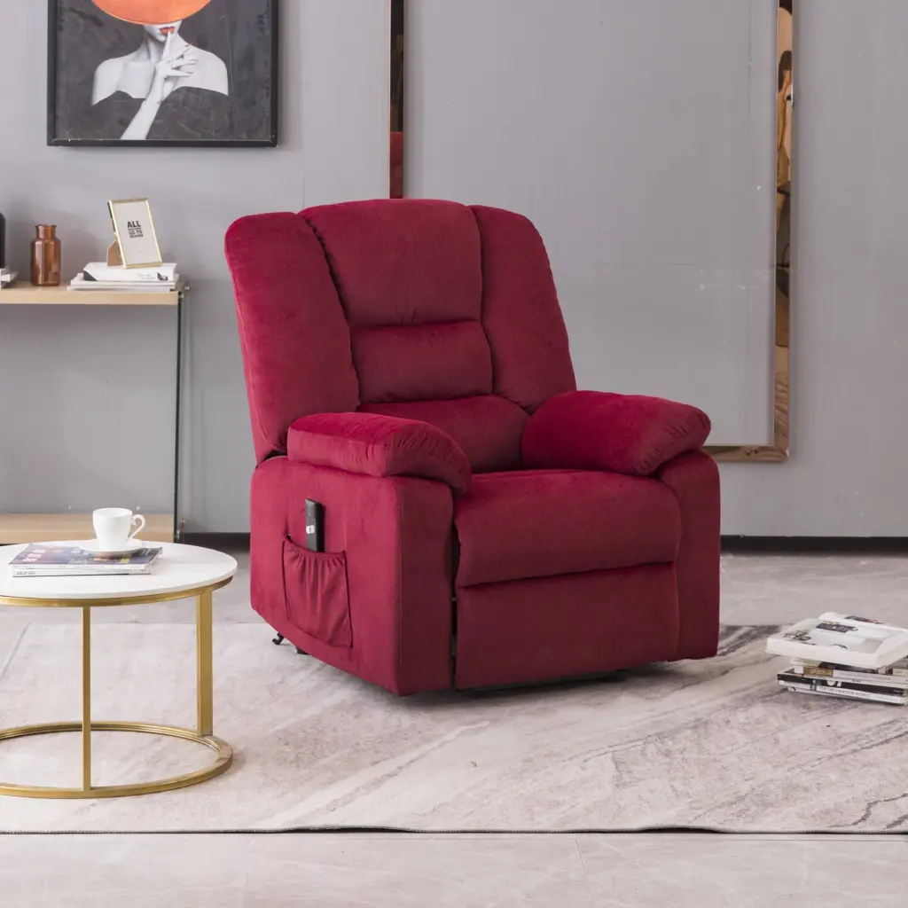 Power Lift Recliner Chair Elderly Heavy Duty Safety Motion Recline a-b home furnishing