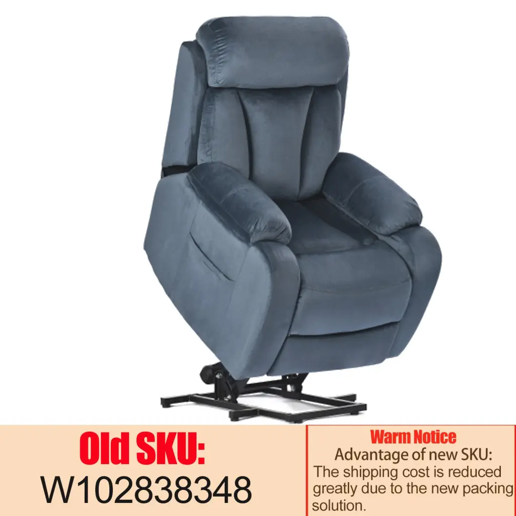 Power Lift Chair Recliner Elderly Remote Control sunco store