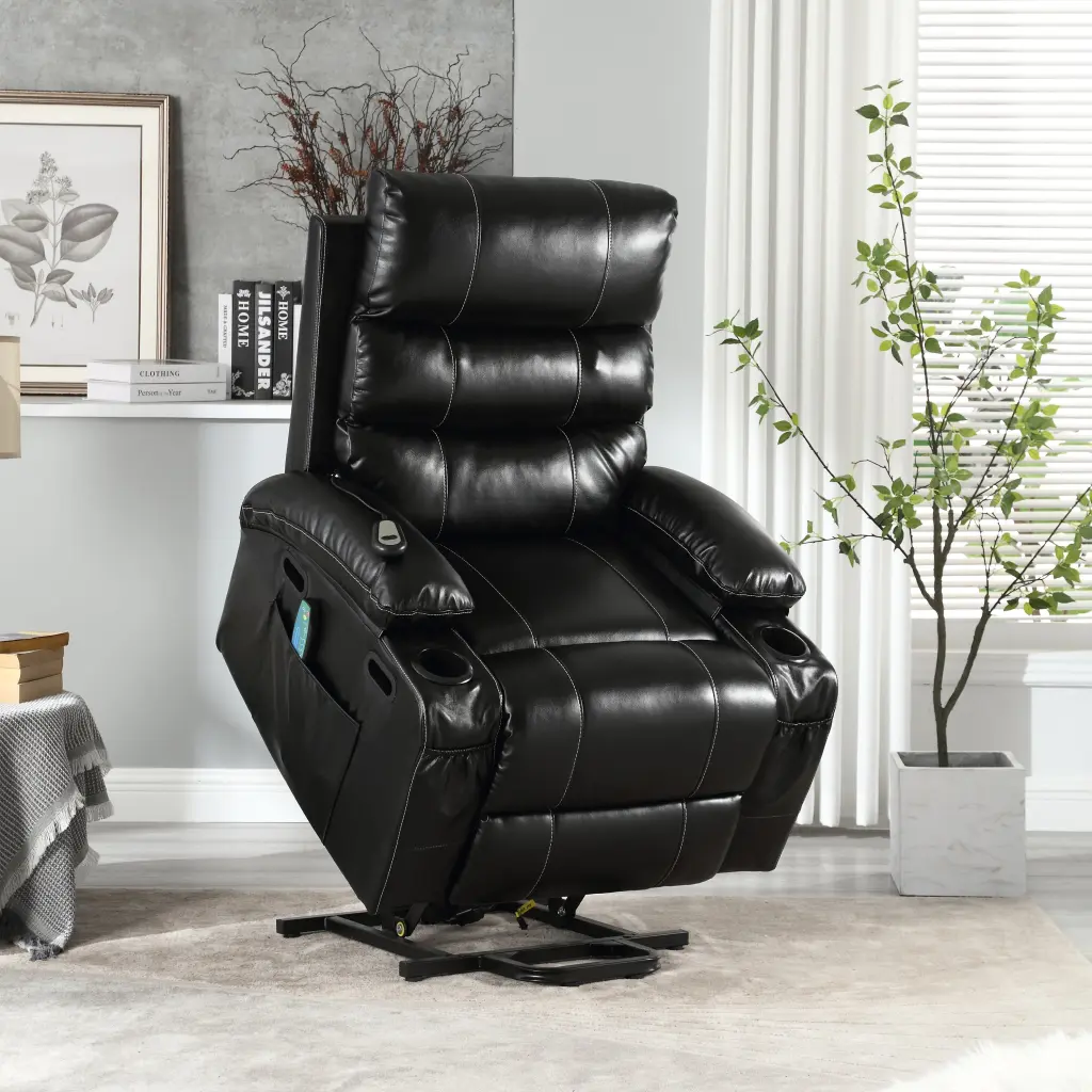 21 Inch Seat Width Large Electric Power Lift Recliner Chair Sofa beds - sofas