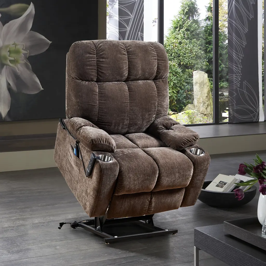 Liyasi Dual Okin Motor Power Lift Recliner Chair Elderly Infinite Positions liyasifurnitureco.-ltd.