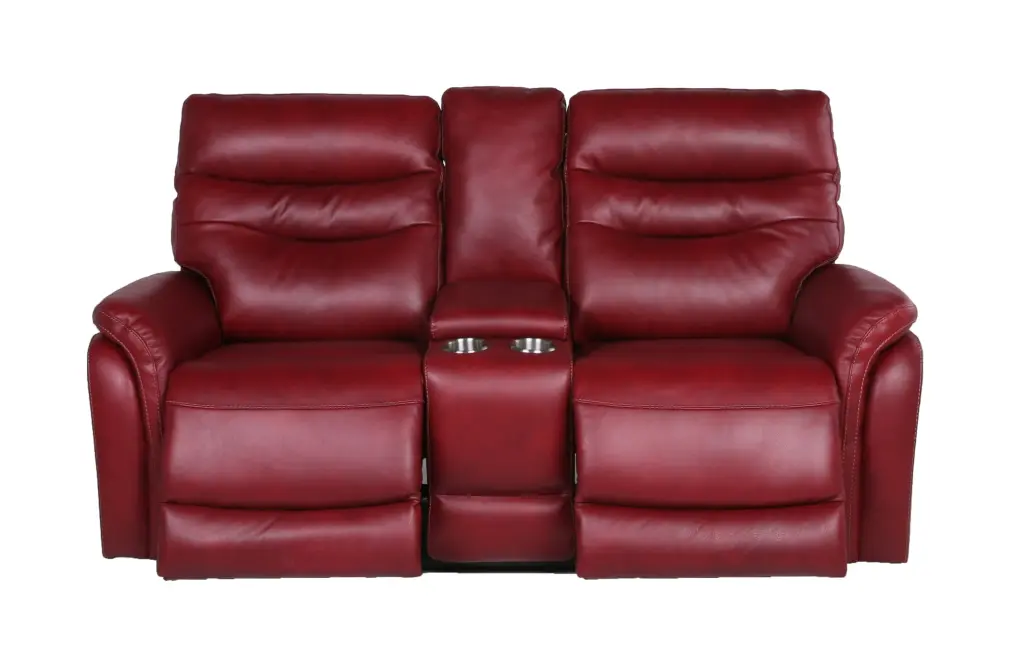 Contemporary Wine Top Grain Hide Motion Power Recliner USB Charger steve silver furniture