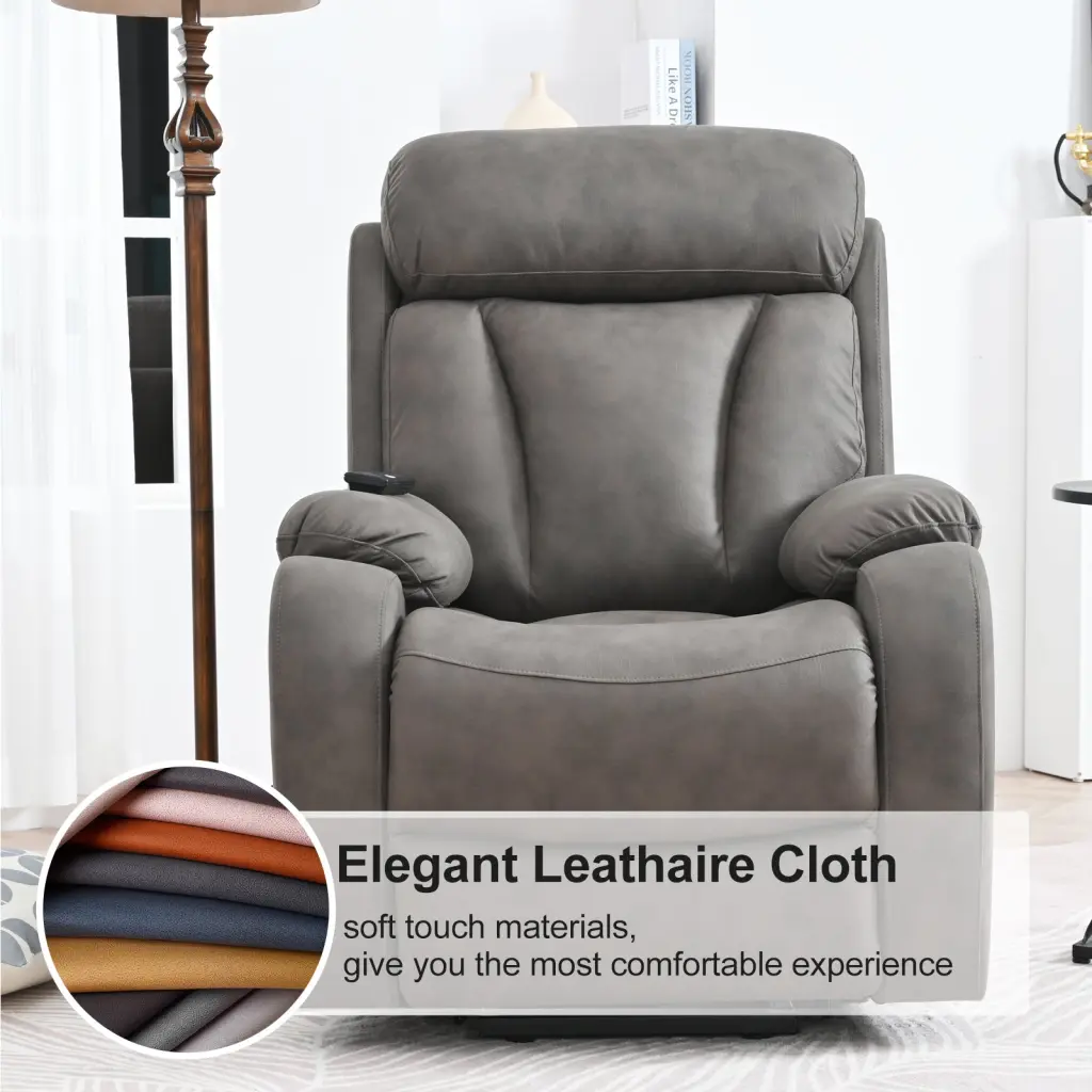 Lift Chair Recliner Elderly Power Remote Control Recliner Sofa sunco store