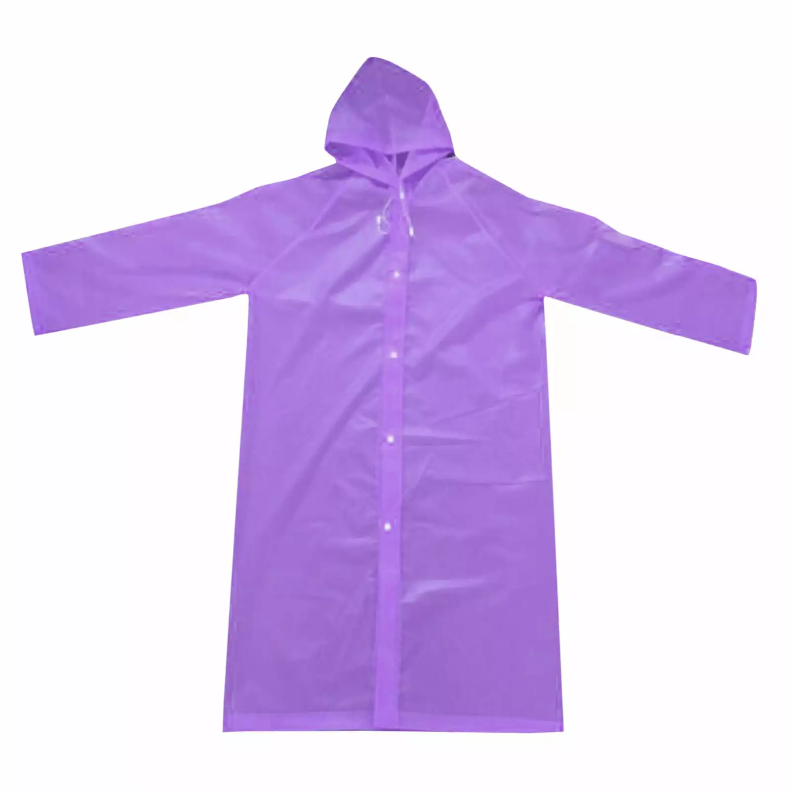 USYFAKGH Foldable Jacket Men EVA Non One Time Raincoat Thickened Lightweight Hiking Raincoat