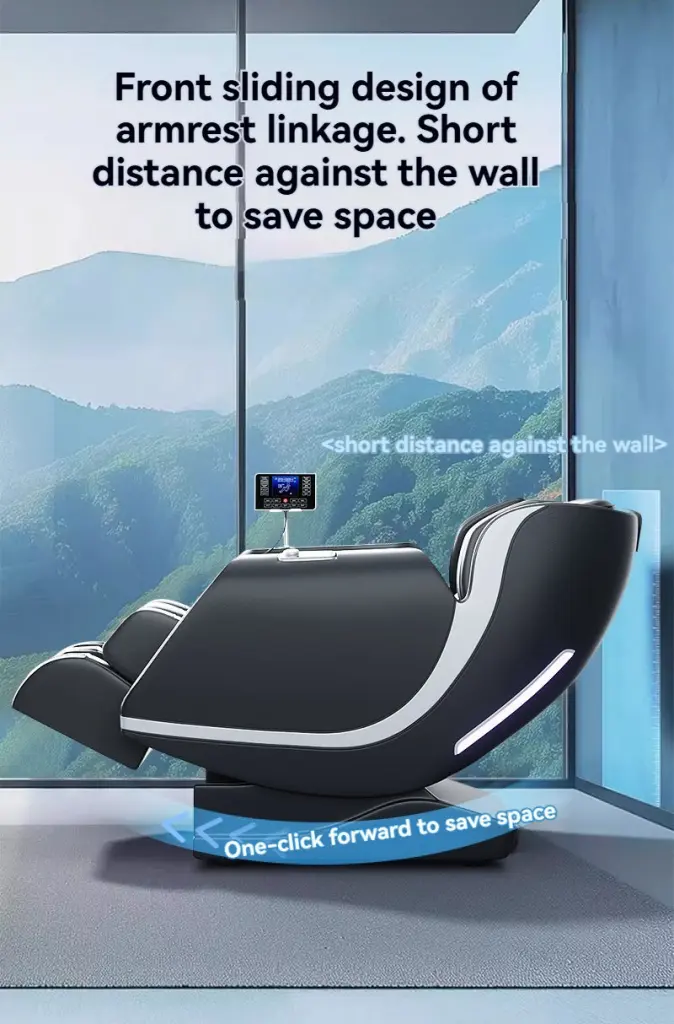 Weightage Chair Zero Gravity Full Body Airbags Bluetooth Speaker Shiatsu Massage w2782