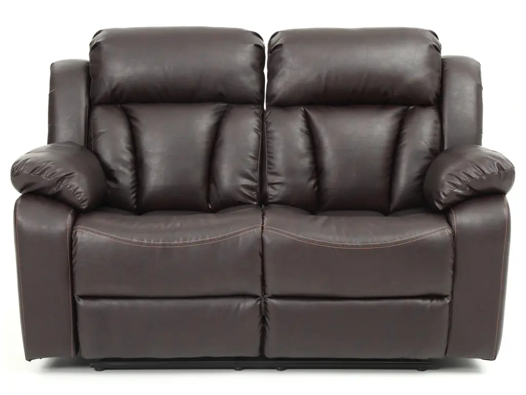 Daria G686 Reclining Chair Dark Brown PU Leather Living Room Seat glory furniture